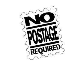 NO POSTAGE REQUIRED trademark