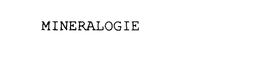 MINERALOGIE trademark