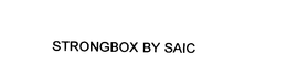 STRONGBOX BY SAIC trademark