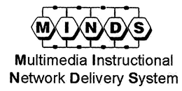MINDS MULTIMEDIA INSTRUCTIONAL NETWORK DELIVERY SYSTEM trademark