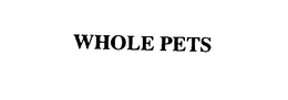 WHOLE PETS trademark
