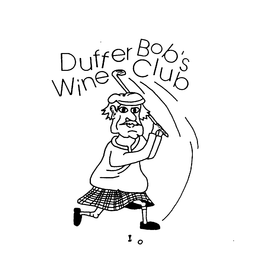 DUFFER BOB'S WINE CLUB trademark