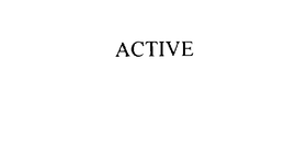 ACTIVE trademark