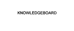 KNOWLEDGEBOARD trademark