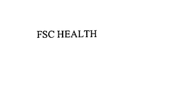 FSC HEALTH trademark