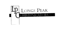LPC LONGS PEAK COMMUNICATORS INC. trademark
