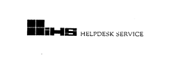 IHS HELPDESK SERVICE trademark