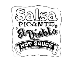 SALSA PICANTE "EL DIABLO" HOT SAUCE trademark