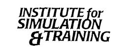INSTITUTE FOR SIMULATION & TRAINING trademark