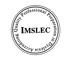 IMSLEC ACCREDITING QUALITY PROFESSIONAL PREPARATION IN DYSLEXIA trademark