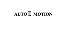 AUTO E MOTION trademark