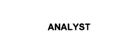 ANALYST trademark
