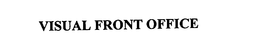 VISUAL FRONT OFFICE trademark