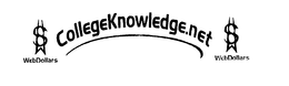 WEBDOLLARS $ COLLEGE KNOWLEDGE.NET $ WEBDOLLARS trademark