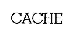 CACHE trademark