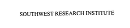 SOUTHWEST RESEARCH INSTITUTE trademark