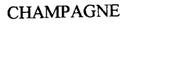 CHAMPAGNE trademark
