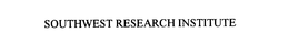 SOUTHWEST RESEARCH INSTITUTE trademark