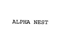ALPHA NEST trademark