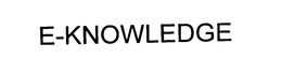 E-KNOWLEDGE trademark