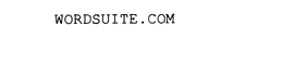 WORDSUITE.COM trademark