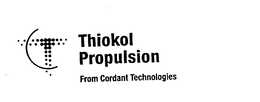 CT THIOKOL PROPULSION FROM CORDANT TECHNOLOGIES trademark