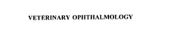 VETERINARY OPHTHALMOLOGY trademark