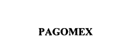 PAGOMEX trademark