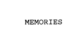 MEMORIES trademark