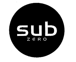SUB ZERO trademark
