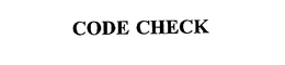 CODE CHECK trademark