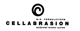 M.D. FORMULATIONS CELLABRASION EPIDERMAL RENEWAL SYSTEM trademark