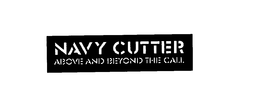 NAVY CUTTER ABOVE AND BEYOND THE CALL trademark