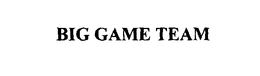 BIG GAME TEAM trademark