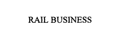 RAIL BUSINESS trademark