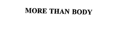 MORE THAN BODY trademark