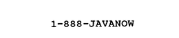 1-888-JAVANOW trademark