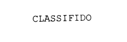 CLASSIFIDO trademark