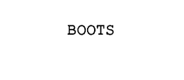 BOOTS trademark