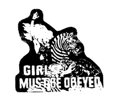 SHEENA WEAR TREK JUNGLE TRAILS OF BEASTS AND SAVAGE MENT WITH SHEENA GIRLS MUST BE OBEYED trademark