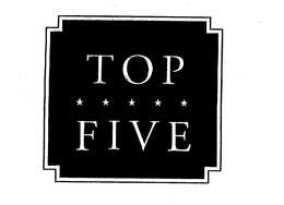 TOP FIVE trademark