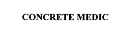 CONCRETE MEDIC trademark