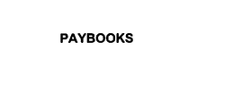 PAYBOOKS trademark