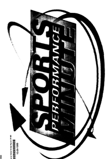 SPORTS PERFORMANCE MINUTE trademark