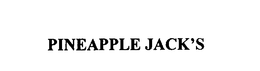 PINEAPPLE JACK'S trademark