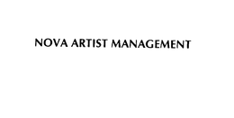 NOVA ARTIST MANAGEMENT trademark