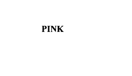 PINK trademark