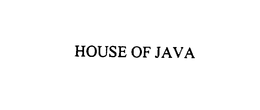 HOUSE OF JAVA trademark