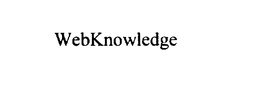WEBKNOWLEDGE trademark