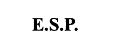 E.S.P. trademark